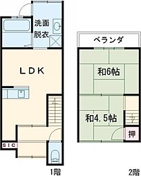 花園段ノ岡町テラスハウス 1