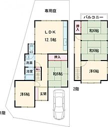 日吉町上胡麻広野貸家 1