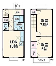 各務原市鵜沼古市場町3丁目の一戸建て