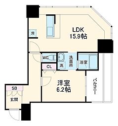 KDXレジデンス大濠ハーバービュータワー 2401
