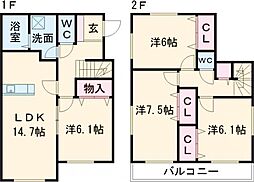 宿郷戸建 1