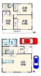 銭座町戸建　C棟 1