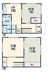 岐阜市則武中2丁目の一戸建て