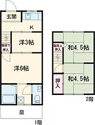 百合ケ本貸家 1