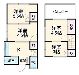 八千代台北16丁目連棟戸建て