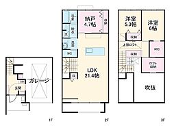 春日井市勝川町2丁目の一戸建て