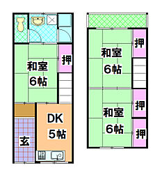 伯太町3丁目アパート 6