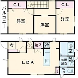 結城市大字結城の一戸建て