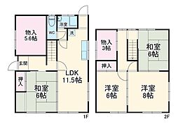 大垣市西之川町1丁目の一戸建て