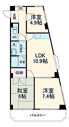 ロイヤルタウン下九沢 205