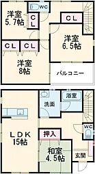 メゾン波志江西 1