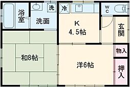 鳥塚住宅　う号棟1 1