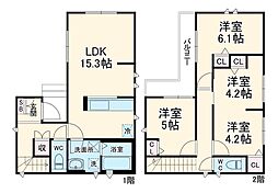 柏市東中新宿3丁目の一戸建て