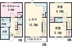 足立区関原3丁目の一戸建て