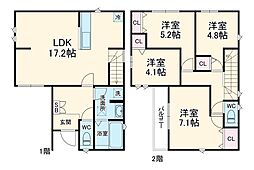 茅ヶ崎市萩園の一戸建て