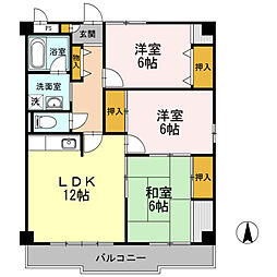 ハイツ飯泉　Ｂ棟 201