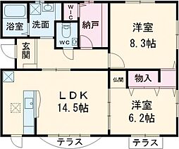 別府七丁目貸家 1