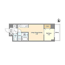 ドゥーエ町屋2 302