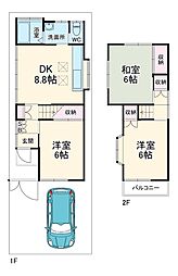 大穴南2貸家