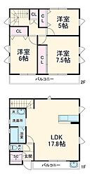 岡崎市森越町字郷前の一戸建て