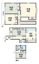 岐阜市鍵屋西町1丁目の一戸建て