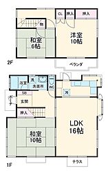 秦野市北矢名の一戸建て