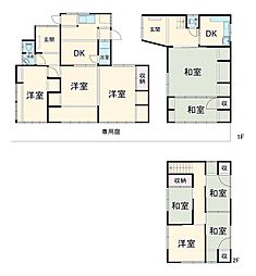 岐阜市粟野西1丁目の一戸建て