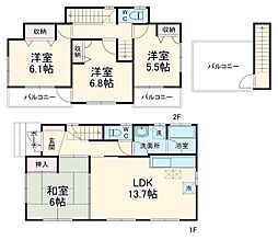 流山市鰭ケ崎の一戸建て