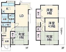 秦野市東田原の一戸建て