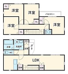 柏市常盤台の一戸建て