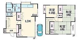 北方町4丁目貸家