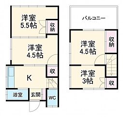 八千代台北16丁目連棟