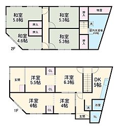 名古屋市西区新道1丁目の一戸建て