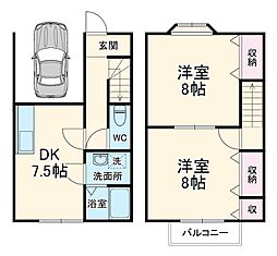 各務原市那加西市場町2丁目の一戸建て