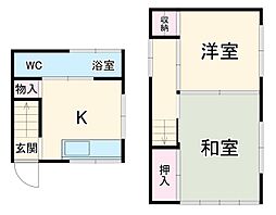 堀ノ内市川貸家第二 1