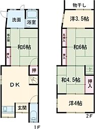 山ノ内宮脇町貸家 1