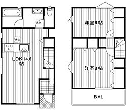 岸谷一丁目貸家 1