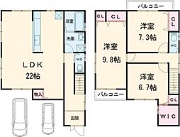 納所下野貸家 2号地