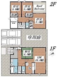 クレイドルガーデン水戸市元吉田町第22　6号棟 1