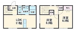 高畑一戸建借家 B