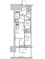 ONE ROOF RESIDENCE NISHINIPPORI 705