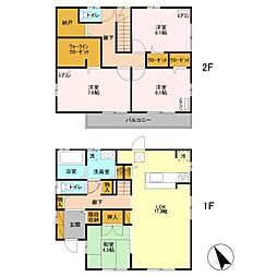 春日部市栄町2丁目の一戸建て