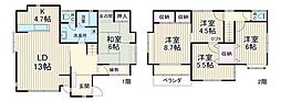 村井本藤沢6丁目貸家