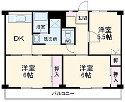 ビレッジハウス幸田6号棟 402