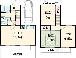 ブリージングタウン百草園Ｄ1 5