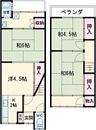 太秦百合ケ本町テラスハウス 1