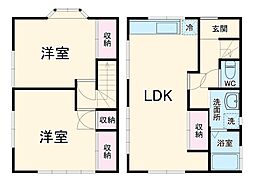 野川本町貸家 1