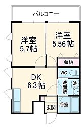 ダイヤモンドクレスト南柏 203