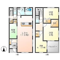 岐阜市茜部菱野3丁目の一戸建て