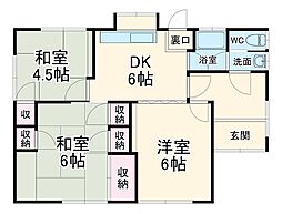 池谷 下小田貸家 東棟 -